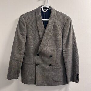 🔥: J Crew • Slim • Ludlow • Carpini • Italian Linen-Cotton • Suit Jacket • 38S
